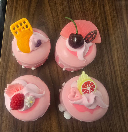 PINK DESSERTS SLOW RISE FOAM SQUISHY MAGNET