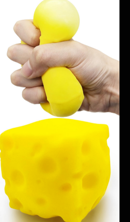 2" BLOCK OF CHEESE SQUISHY