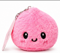 SOFT PLUSH DUMPLING KEYCHAIN/BAG CHARM