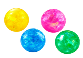 SUPER SPARKLY TINSEL BALL SQUISHY