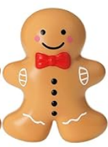 GINGERBREAD BOY & GIRL SQUISHY SET (CHRISTMAS/HOLIDAY)