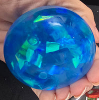SUPER SPARKLY TINSEL BALL SQUISHY