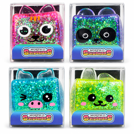 2.25" SPARKLY ANIMAL MORPH SUGAR CUBE SQUISHY