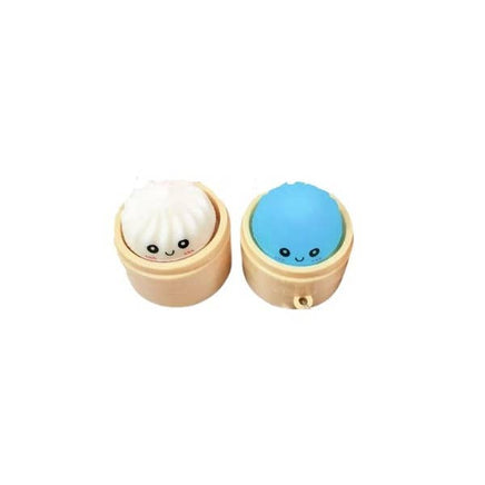 DUMPLING FIDGET CLICKER KEYCHAIN BAG CHARM