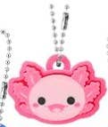 AXOLOTL FIDGET CLICKER KEYCHAIN BAG CHARM