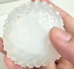 CRUNCHY ICEBALL SQUISHY  (SEE VIDEO FOR CRUNCH SOUND)