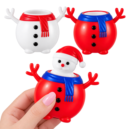 SNOWMAN POP UP SQUISHY FIDGET