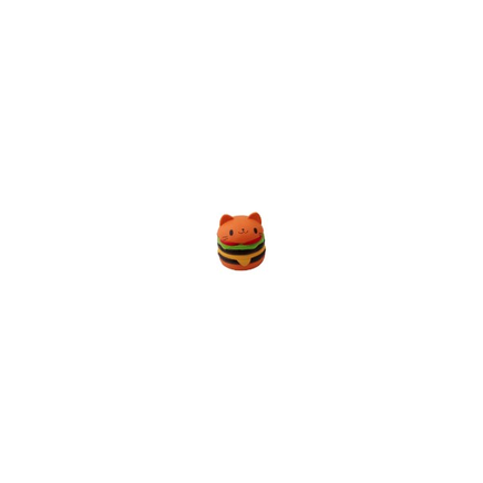 KAWAII CAT HAMBURGER SLOW RISE FOAM SQUISHY