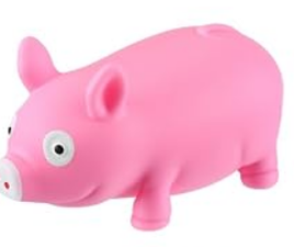PINK PIG  SQUISHY
