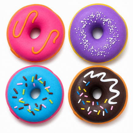 INTERCHANGEABLE DONUT SQUISHY