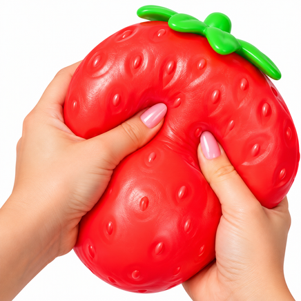 JUMBO SCENTED STRAWBERRY SQUISHY
