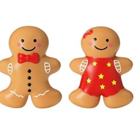 GINGERBREAD BOY & GIRL SQUISHY SET (CHRISTMAS/HOLIDAY)