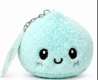 SOFT PLUSH DUMPLING KEYCHAIN/BAG CHARM