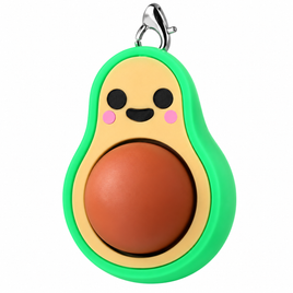 ALFIE THE AVOCADO FIDGET CLICKER KEYCHAIN