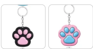 LARGE PAW PRINT FIDGET CLICKER