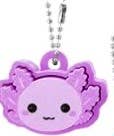 AXOLOTL FIDGET CLICKER KEYCHAIN BAG CHARM