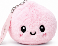 SOFT PLUSH DUMPLING KEYCHAIN/BAG CHARM