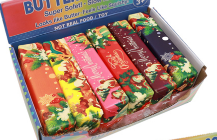 CHRISTMAS BUTTER SCENTED SLOW RISE SQUISHY