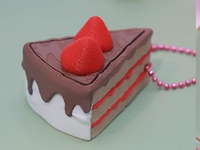 DESSERT FIDGET CLICKER CHARM CAKE