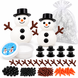 BUILD A SNOWMAN AIR DRY CLAY KIT