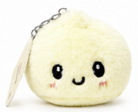 SOFT PLUSH DUMPLING KEYCHAIN/BAG CHARM
