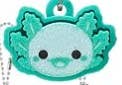 AXOLOTL FIDGET CLICKER KEYCHAIN BAG CHARM