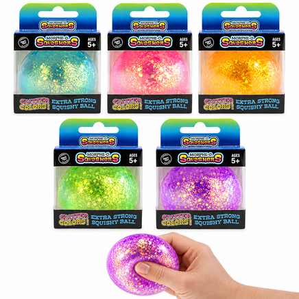 2.25" GLITTER BALL SUGAR SQUISHY