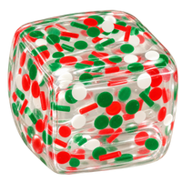 CHRISTMAS DOTS MALTOSE SQUISHY CUBE
