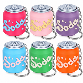 SLURPY SODA FIDGET CLICKER KEYCHAIN