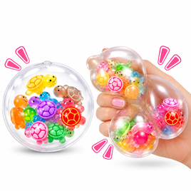ASMR COLORFUL TURTLES SQUISHY BALL