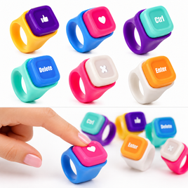 FIDGET CLICKER RING