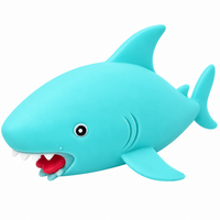 FOOT LONG GREAT WHITE SHARK MEGA SQUISHY 12"