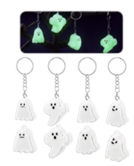 GLOW IN THE DARK GHOST FIDGET CLICKER