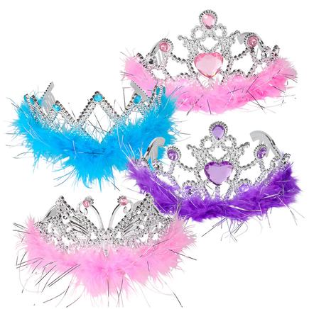 FANCY FEATHER TIARA