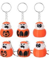 GLOW IN THE DARK GHOST IN PUMPKIN FIDGET CLICKER HALLOWEEN