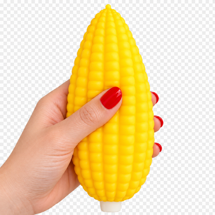 CRUNCHY CORN ON THE COB SQUISHY (SEE VIDEO FOR SOUND)