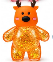 LITTLE SPARKLY CHRISTMAS CHARACTER SQUISHY