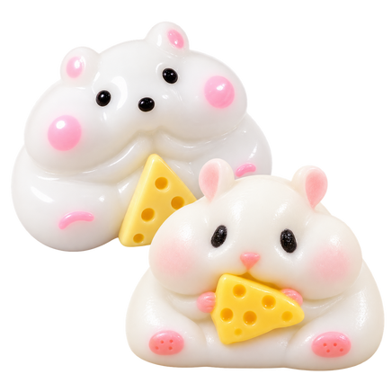 HAMSTER WITH CHEESE TABA SQUISHY