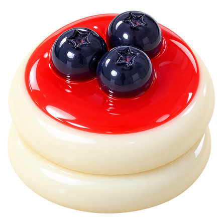GOURMET BLUEBERRY CAKE SQUISHY